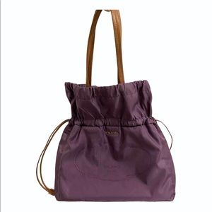 Authentic Prada nylon shoulder bag